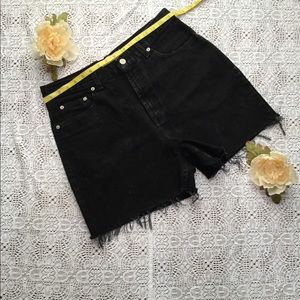 Crossroads Classic Womens Black Shorts Size 12L